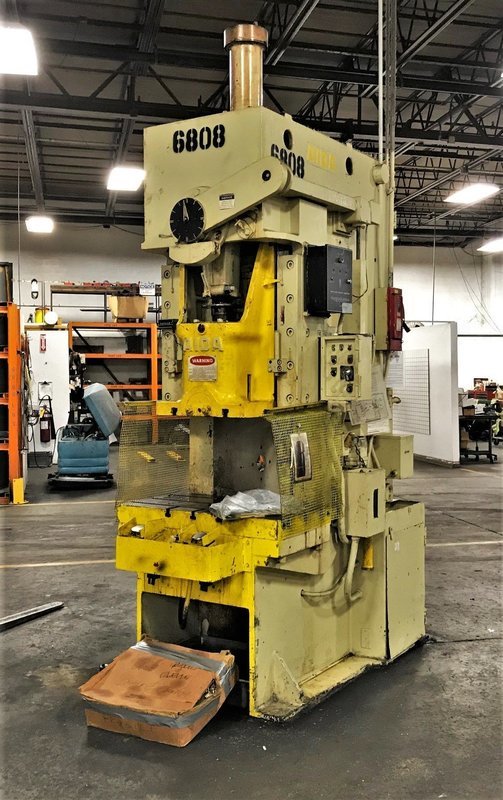 75 Ton Press For Sale Aida Single-Point Gap Frame Press