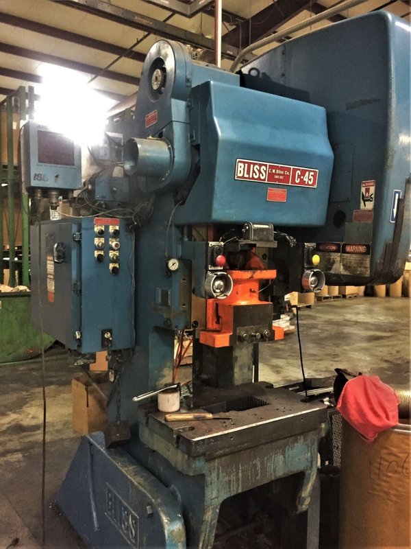 45 Ton Press For Sale Bliss OBI Press