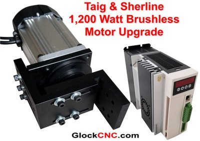 Sherline & Taig Spindle Motors Upgrade