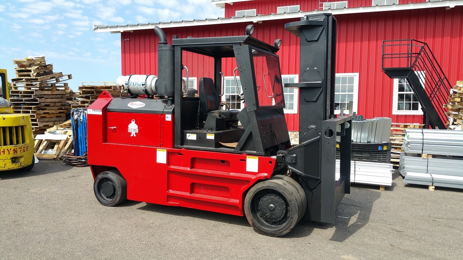 30,000lb. Capacity @ 36" Load Center Taylor Hard-Tire Forklifts (3 Available) For Sale