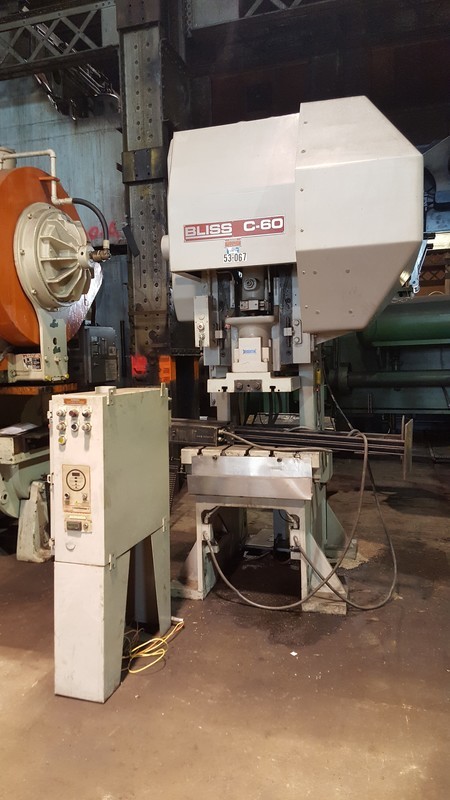 60 Ton Press For Sale Bliss C-60 Press