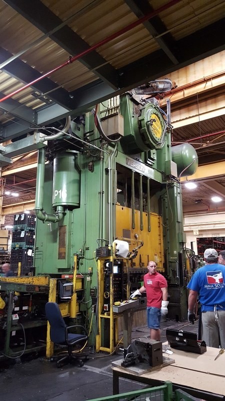 800 Ton Press For Sale Verson Straight Side Press