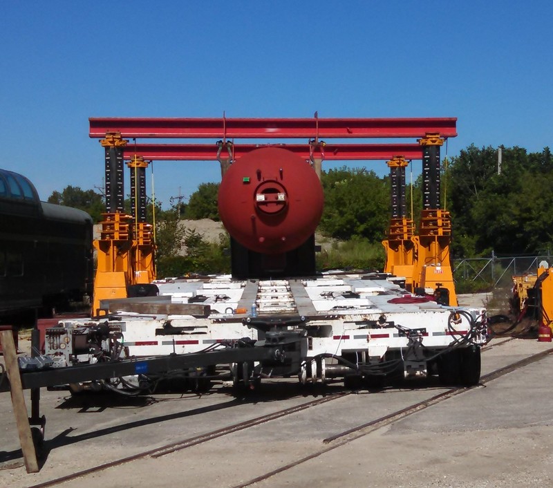 J & R Engineering 450 Ton Lift-N-Lock Hydraulic Gantry For Sale