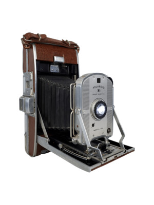 Polaroid Land Camera with LED Light