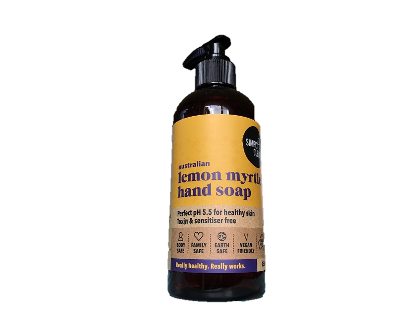 Simply Clean Lemon Myrtle Hand Soap 250ml