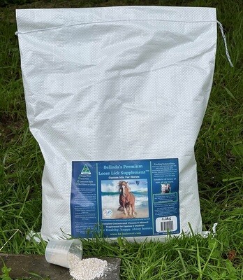 Belinda's Premium Weather Shield Loose Lick Supplement (Custom VIC, TAS, SA) 4.5kg bag INC POSTAGE AUS WIDE