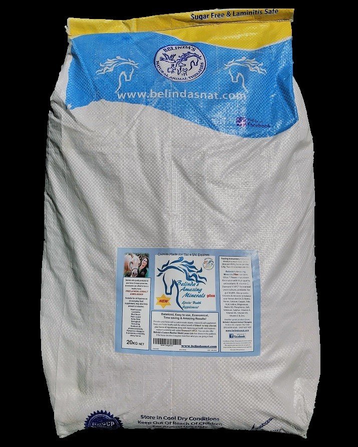 Belinda's Amazing Minerals PLUS - VIC 20kg bag - Victorian orders