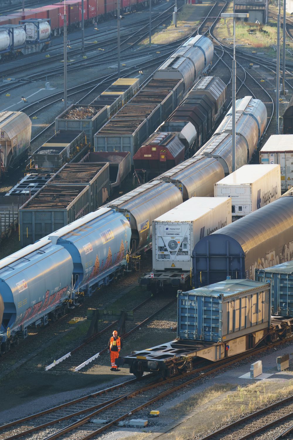 Hafenbahn Schweizerische Rheinhäfen Basel
