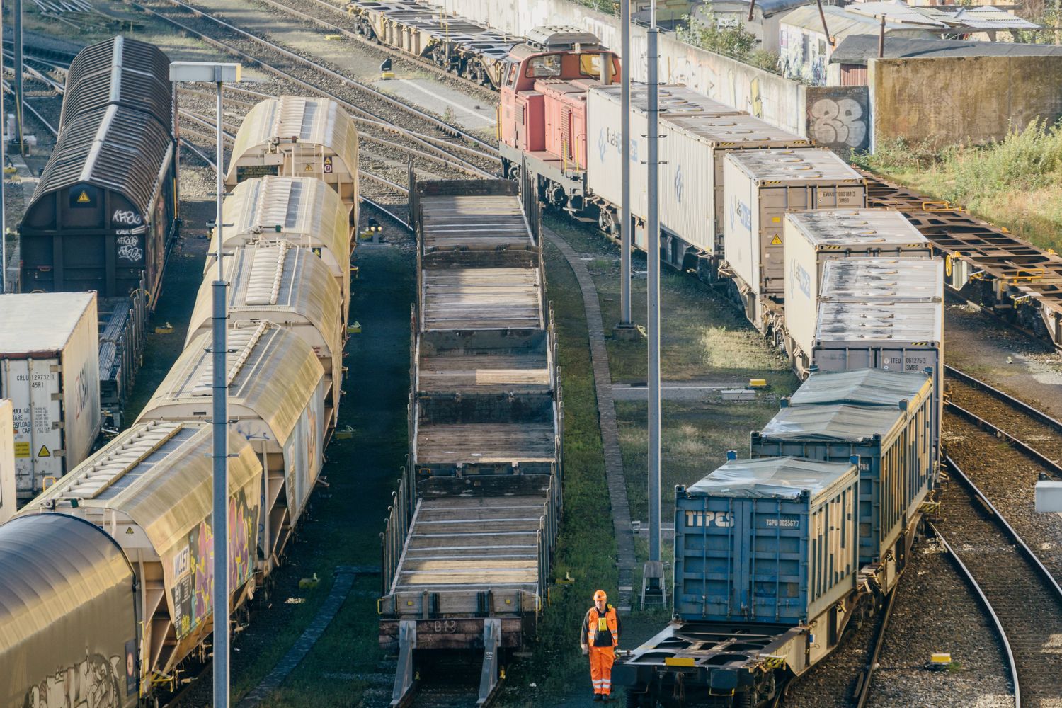 Hafenbahn Schweizerische Rheinhäfen Basel Kleinhüningen