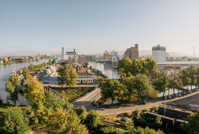 Hafenareal Basel Kleinhüningen Klybeck