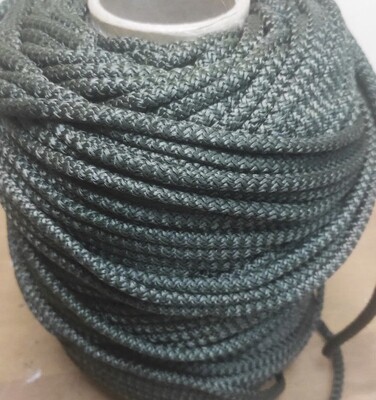 Полипропиленовая веревка "Хаки", с сердечником 8 мм