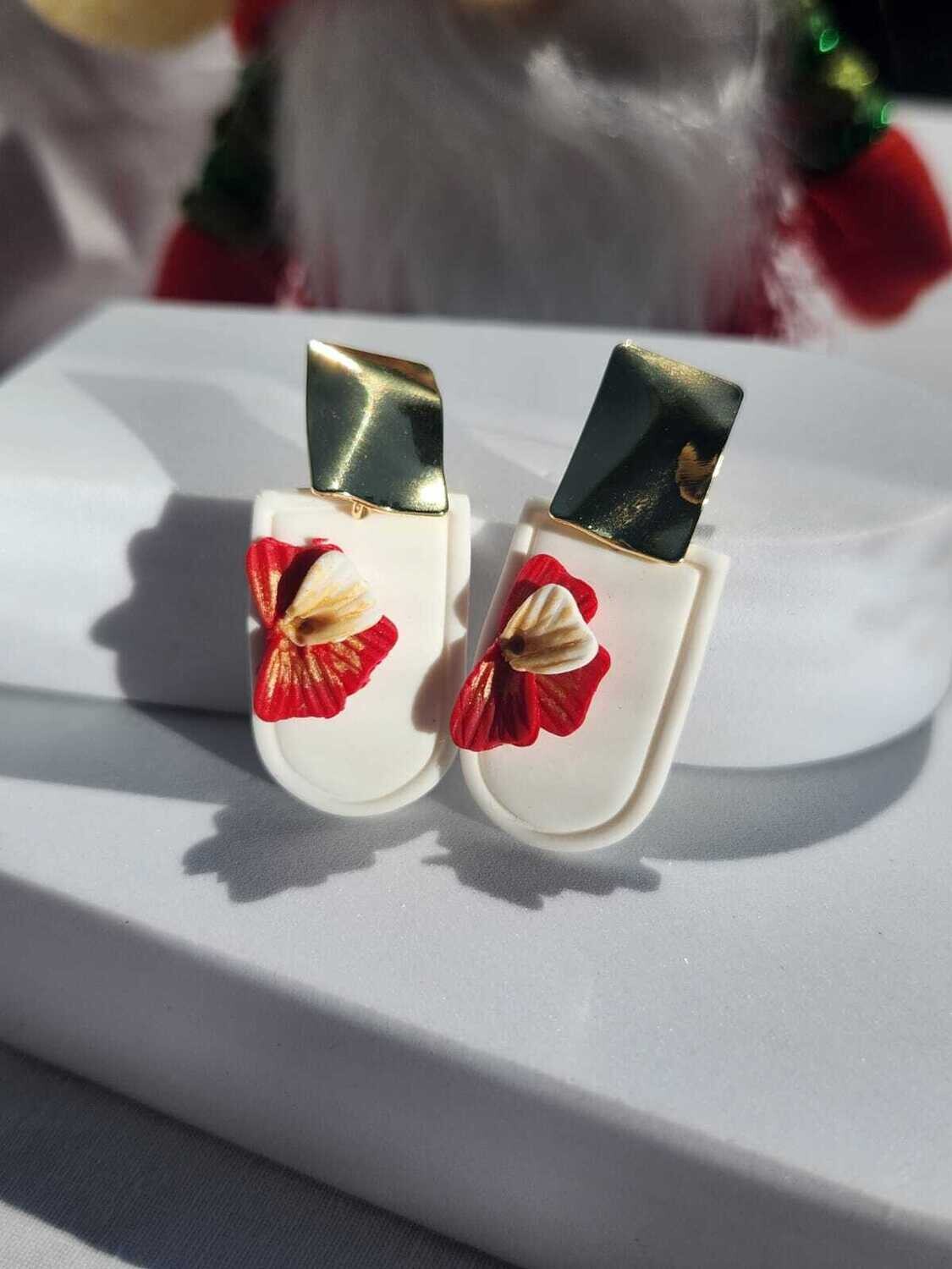 Poinsettia Dangles