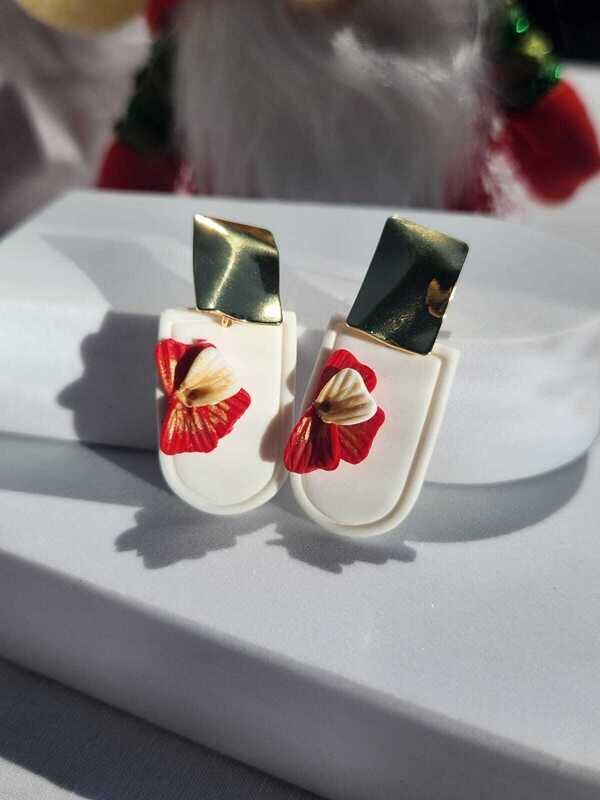 Poinsettia Dangles