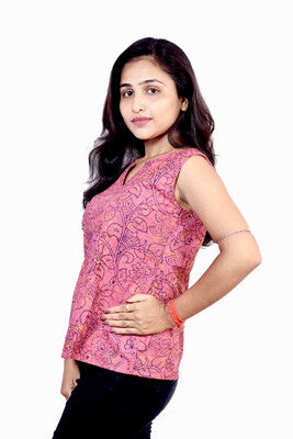 Block Printed Top