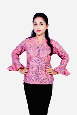 Block Printed Top