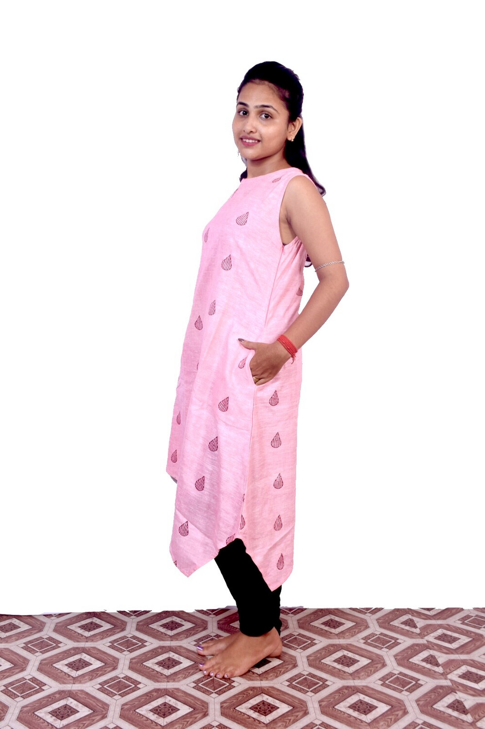 Block Printed Dress