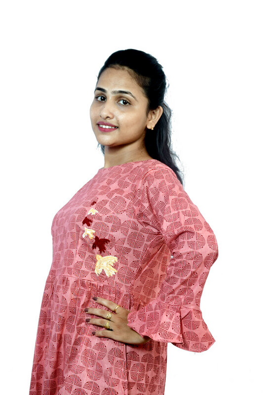 Block Printed Dress