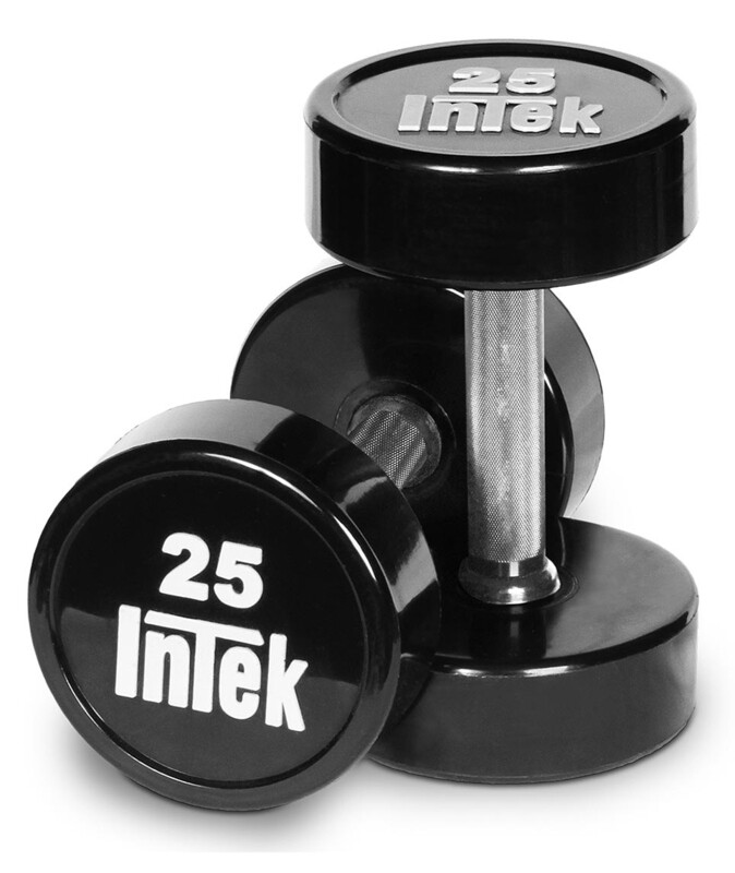 INTEK Strength Bravo Series Urethane Dumbbells
