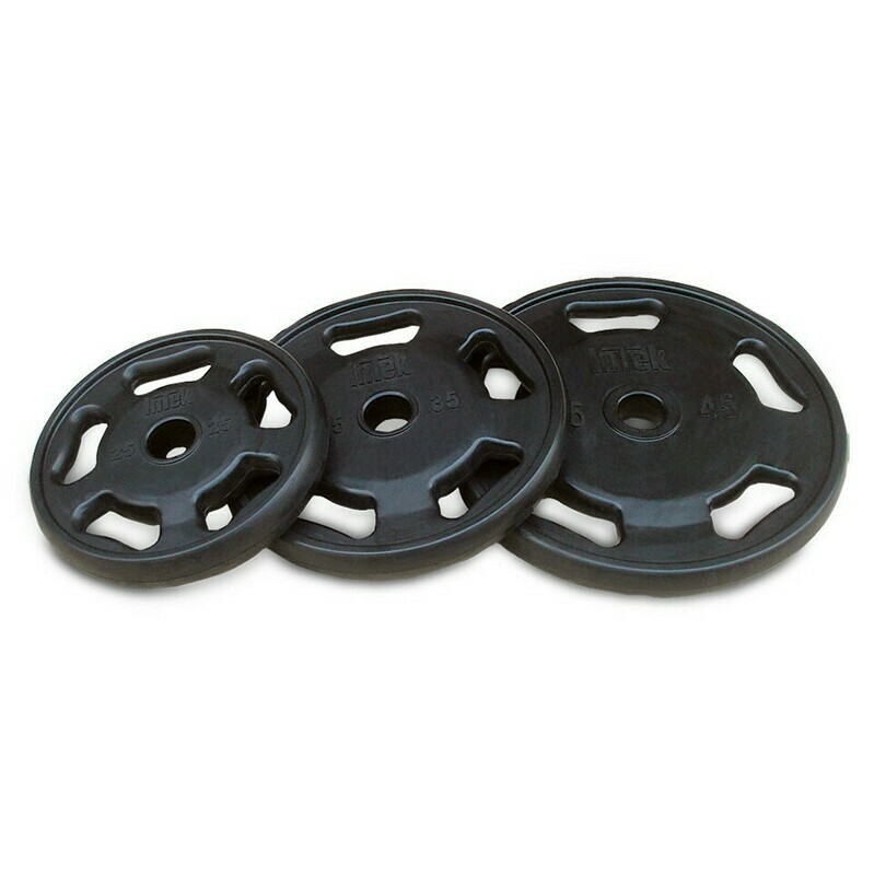 INTEK Strength Champion Series Rubber Olympic Plates