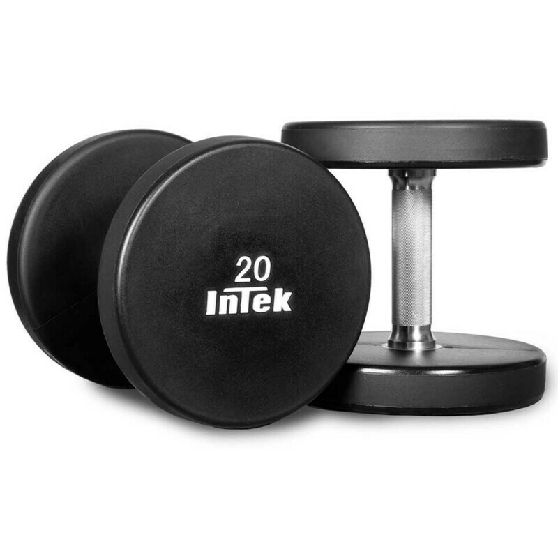 INTEK Strength Armor Series Urethane Dumbbells