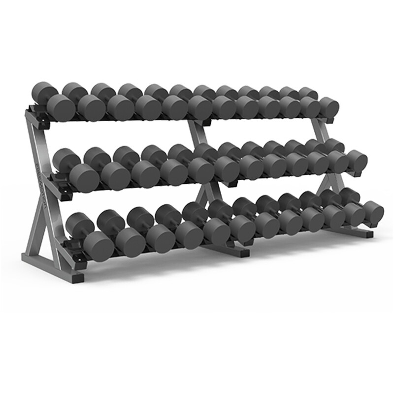 Freemotion EPIC 3 Tier Dumbbell Rack (Saddle)