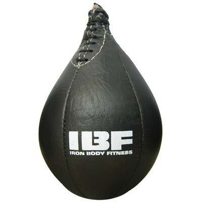 IBF Pro-Style Leather Speed Bag, 10" x 7"