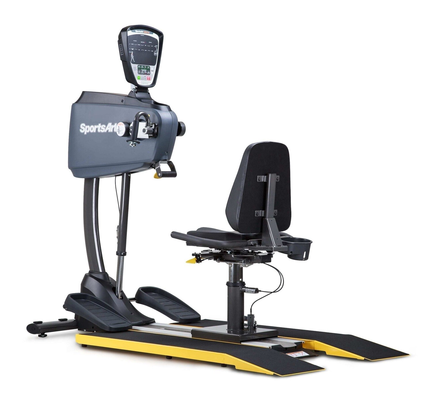 SportsArt Bilateral Upper body Ergometer w/ Swivel Seat and Wheelchair Ramp