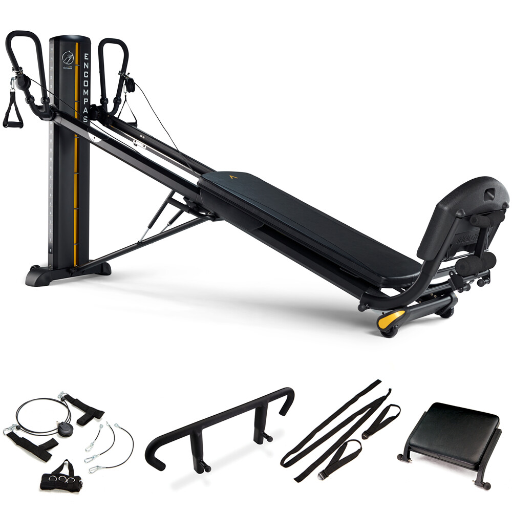 Total Gym ELEVATE Encompass Functional Training System w/ Pilates Accessory Package