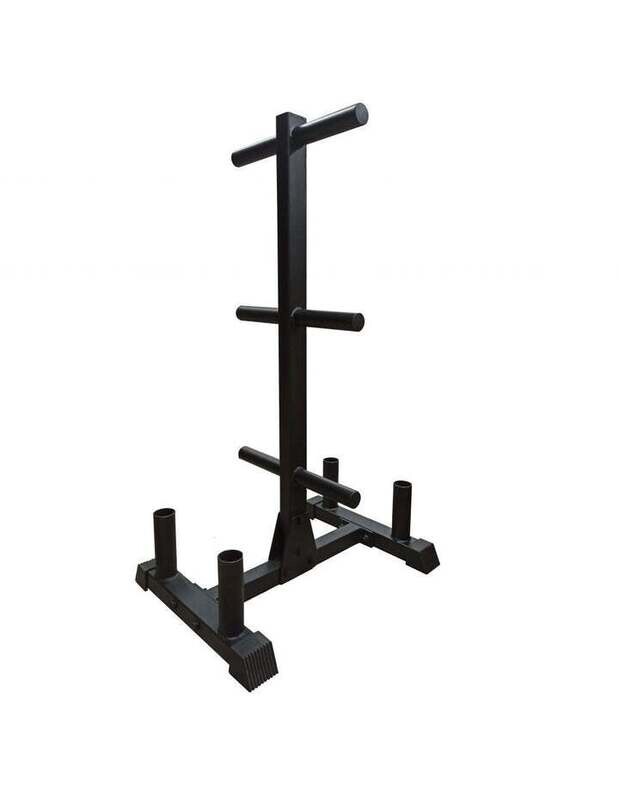 Olympic Weight Tree With Bar Storage