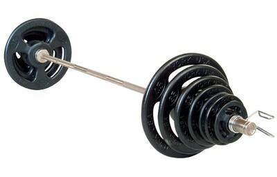 YORK® ISO-Grip Steel Olympic Plate