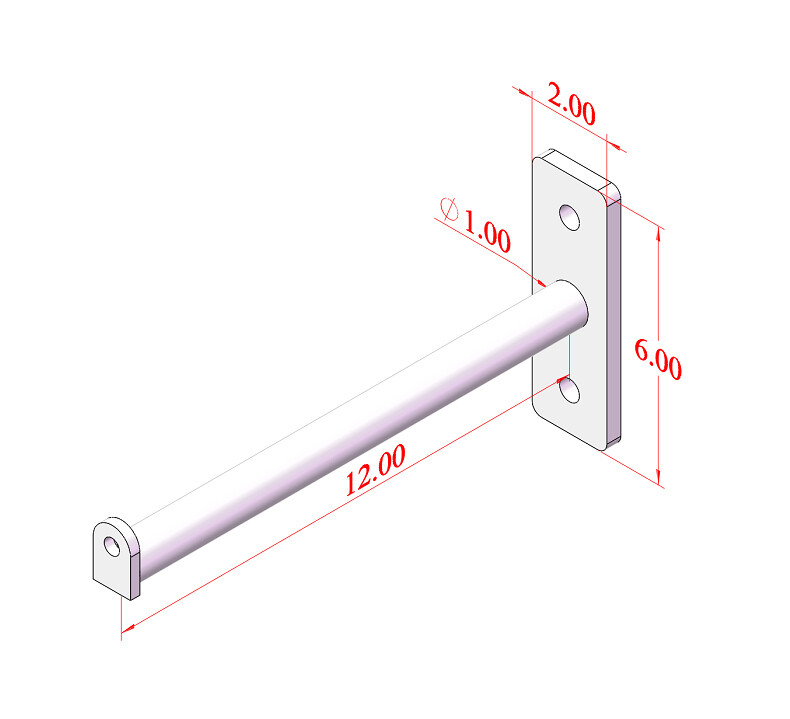Wall Mounted Storage Hanger