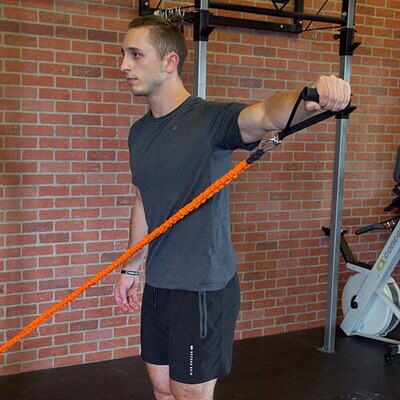 Stroops®️ Slastix® Dual Clip Sleeved Resistance Band, 12&quot;