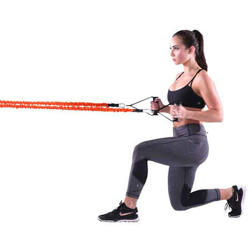Stroops®️ Slastix® Dual Clip Sleeved Resistance Band, 20&#39; Feet