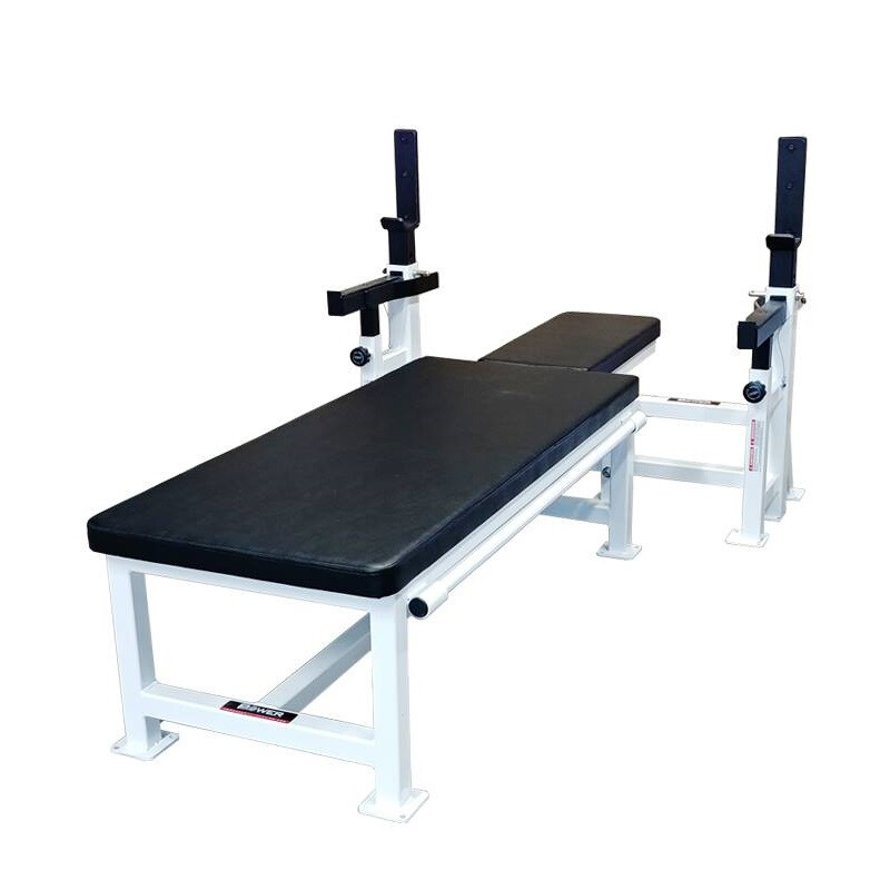 Olympic Bench Press w/ Adjustable Height Wide Pad