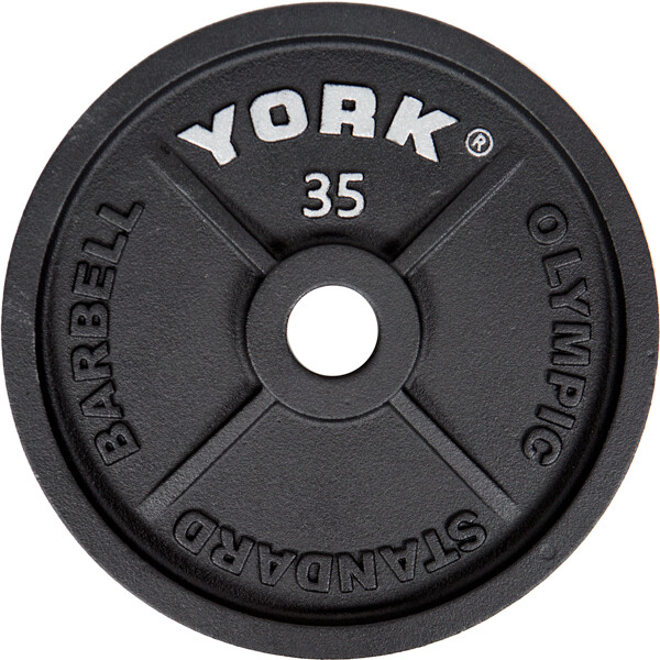 YORK® 2″ Olympic Cast Iron Weight Plate