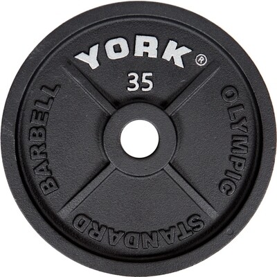 YORK® 2″ Olympic Cast Iron Weight Plate