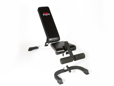YORK® FTS Flat-Incline-Decline Adjustable Bench Press w/ Foot Hold-down