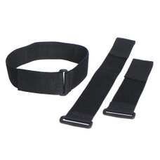VELCRO Cinch Strap, Black, 2&quot; x 24&quot; (Pair)