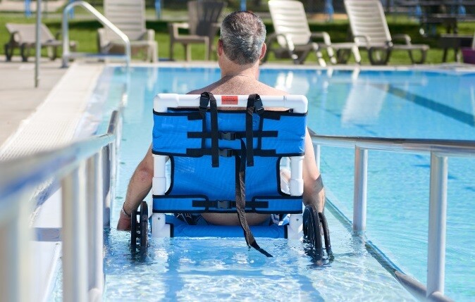 Pool Access Wheelchair Chair
