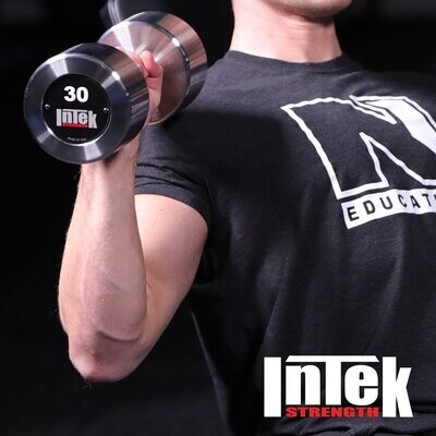 INTEK Strength Delta Series Stainless Steel Dumbbells