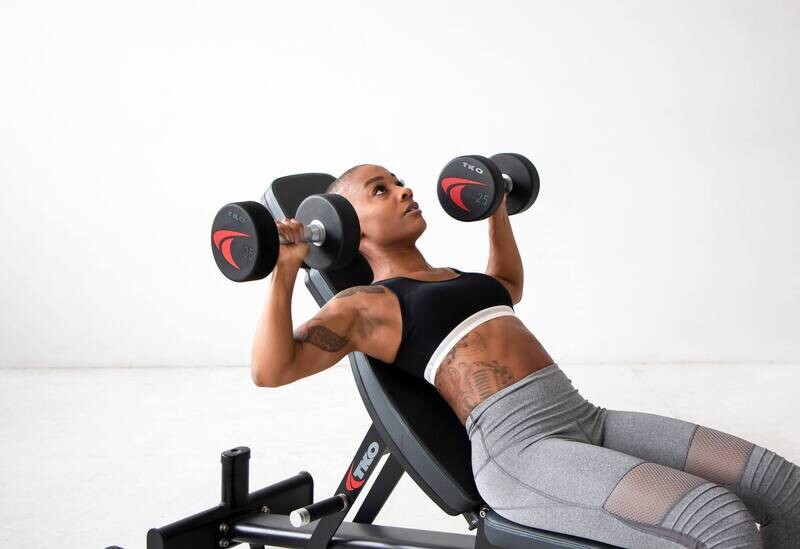 TKO Signature Urethane Dumbbells