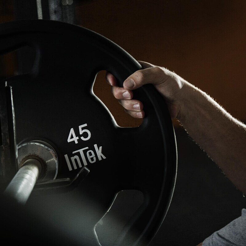INTEK Strength Armor Series Solid Urethane Olympic Plates