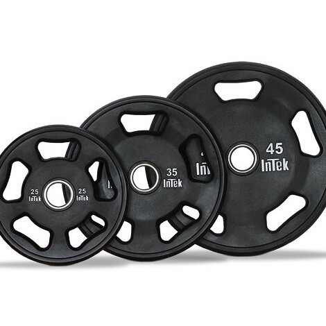 INTEK Strength Armor Series Solid Urethane Olympic Plates