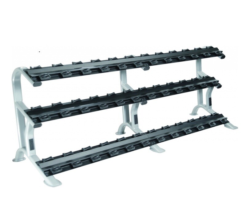 YORK® ETS Saddle Dumbbell Rack, 3-Tier
