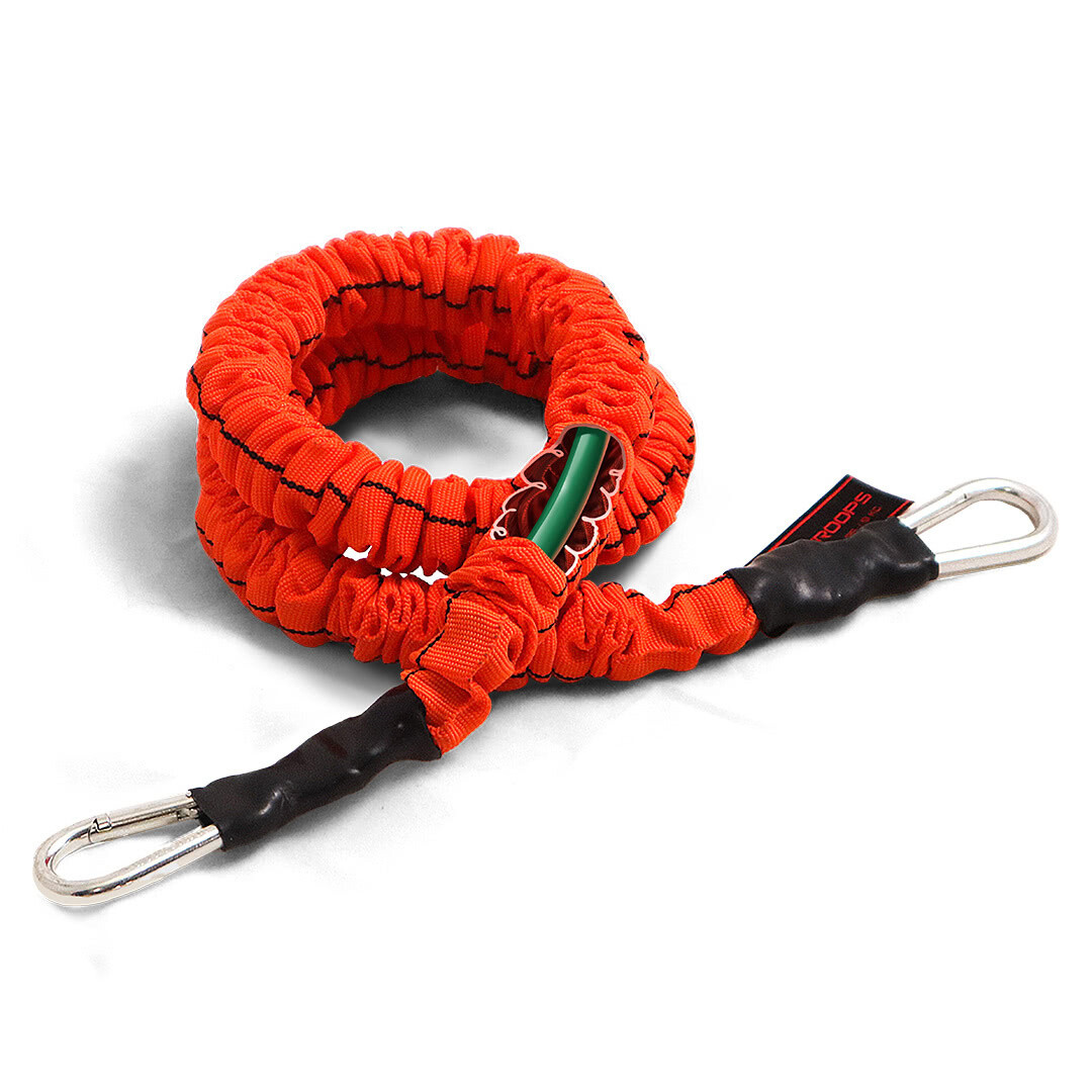 Stroops®️ Slastix® Dual Clip Sleeved Resistance Band, 30&#39; Feet