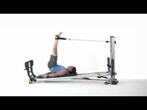 Total Gym Leg Pulley System