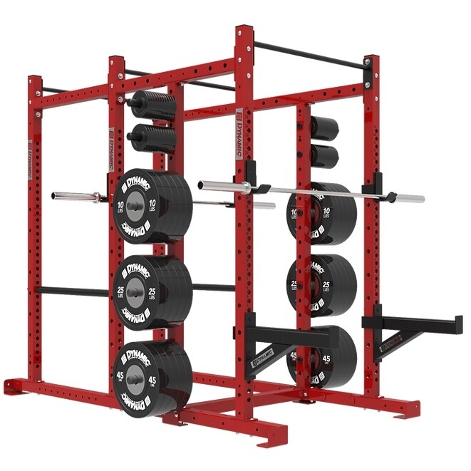 DYNAMIC Fitness Titan Series G2 Power Half Rack Combo SP