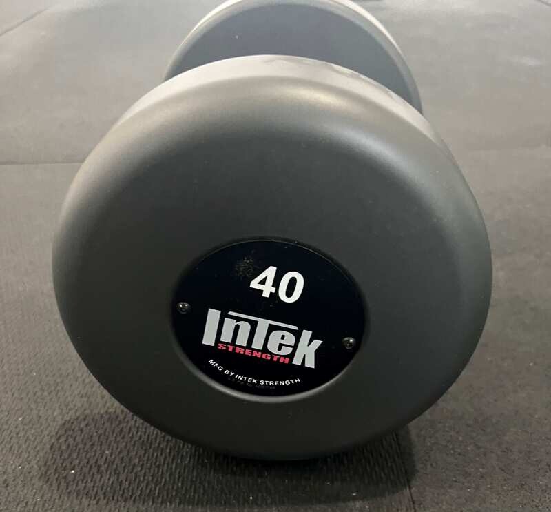 INTEK Silverback Series Hybrid Stainless Steel Dumbbell