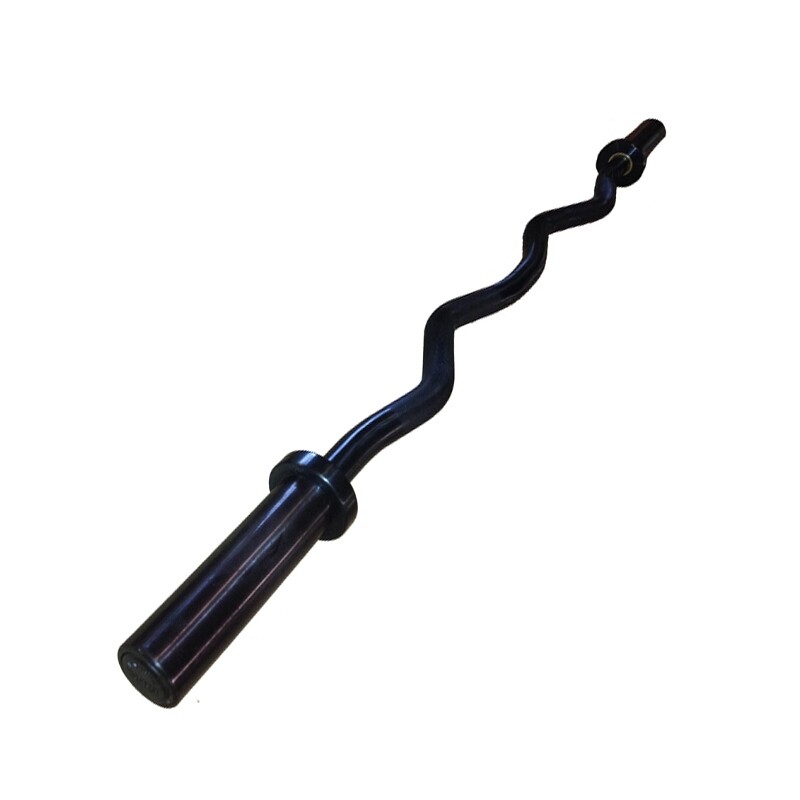 INTEK Strength Olympic Hard Chrome EZ Curl Bar