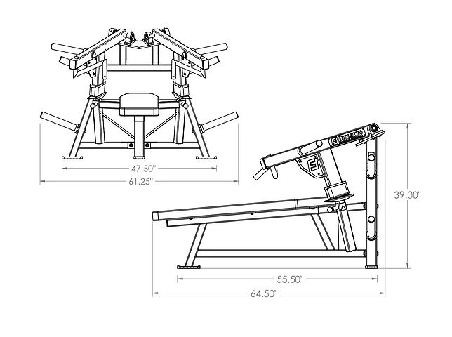 Dynamic Ultra Pro Bilateral Plate-Loaded Flat Chest Press